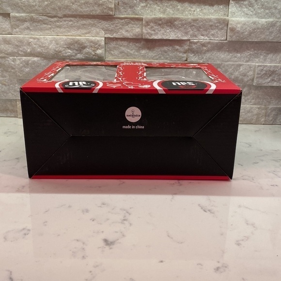 Mrs. Always Right stemless wine glass and Mr Right beer glass. Gift set. - Picture 6 of 6